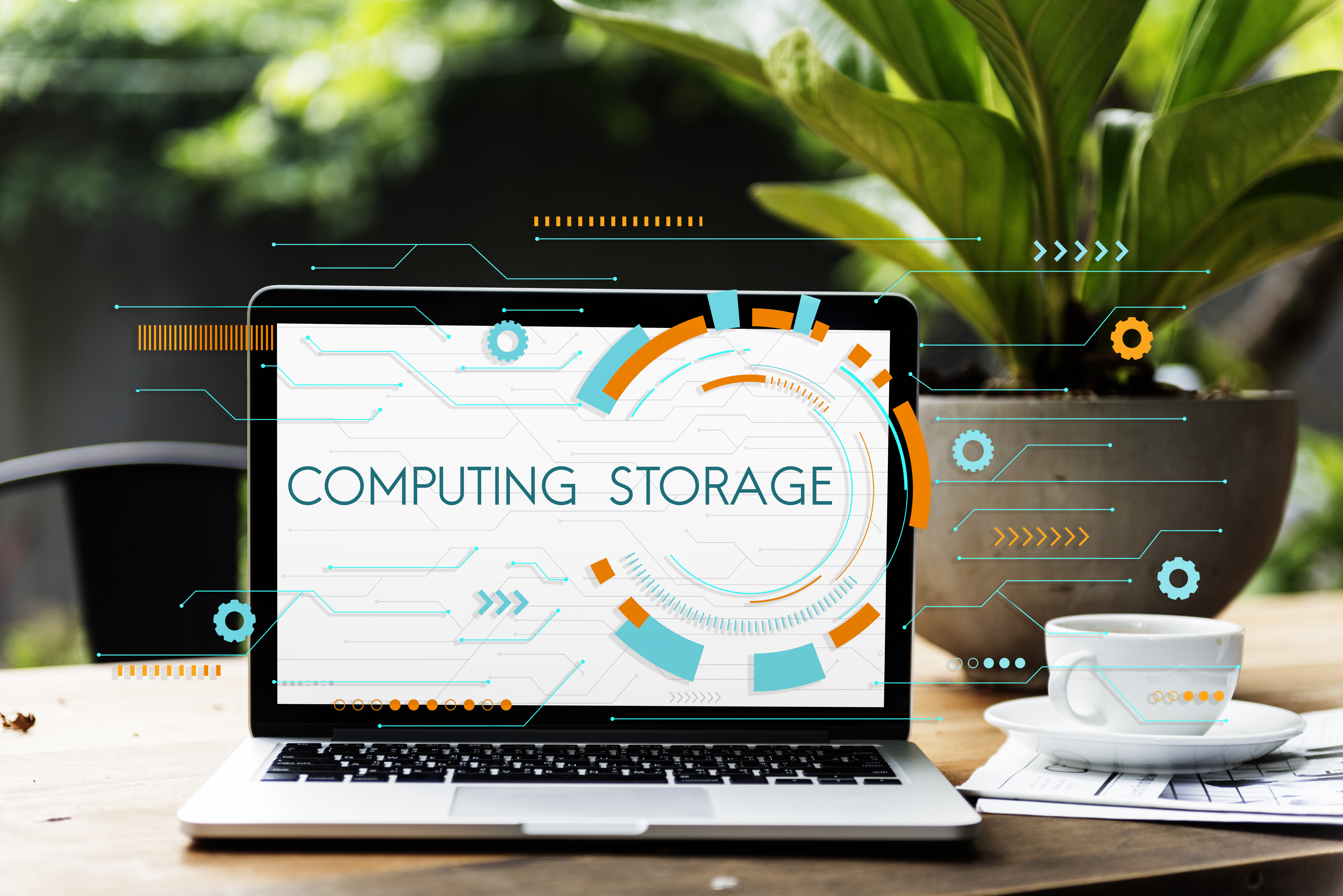 Enterprise storage services illustration