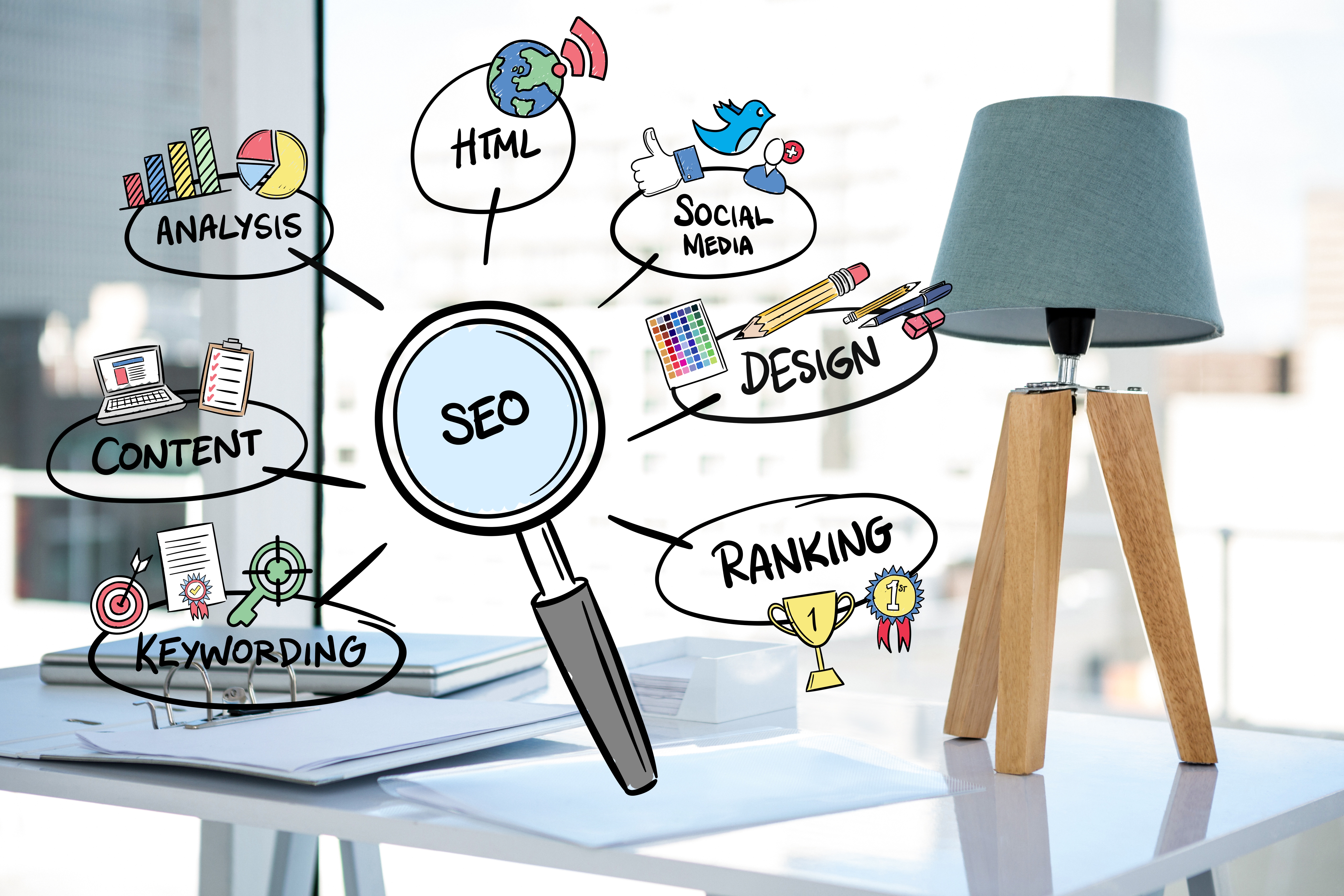 Search engine optimization service image